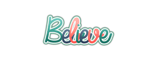 Believe Word Cliparts