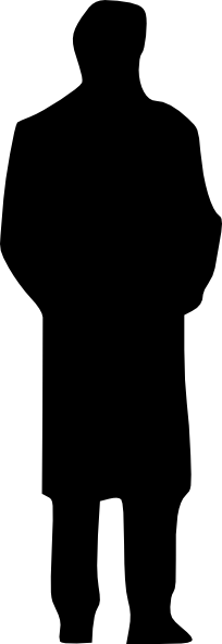 Male Shadow Clipart