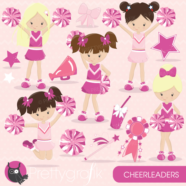 Cool Cheerleader Cliparts