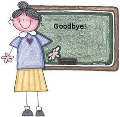 Saying Goodbye Clip Art