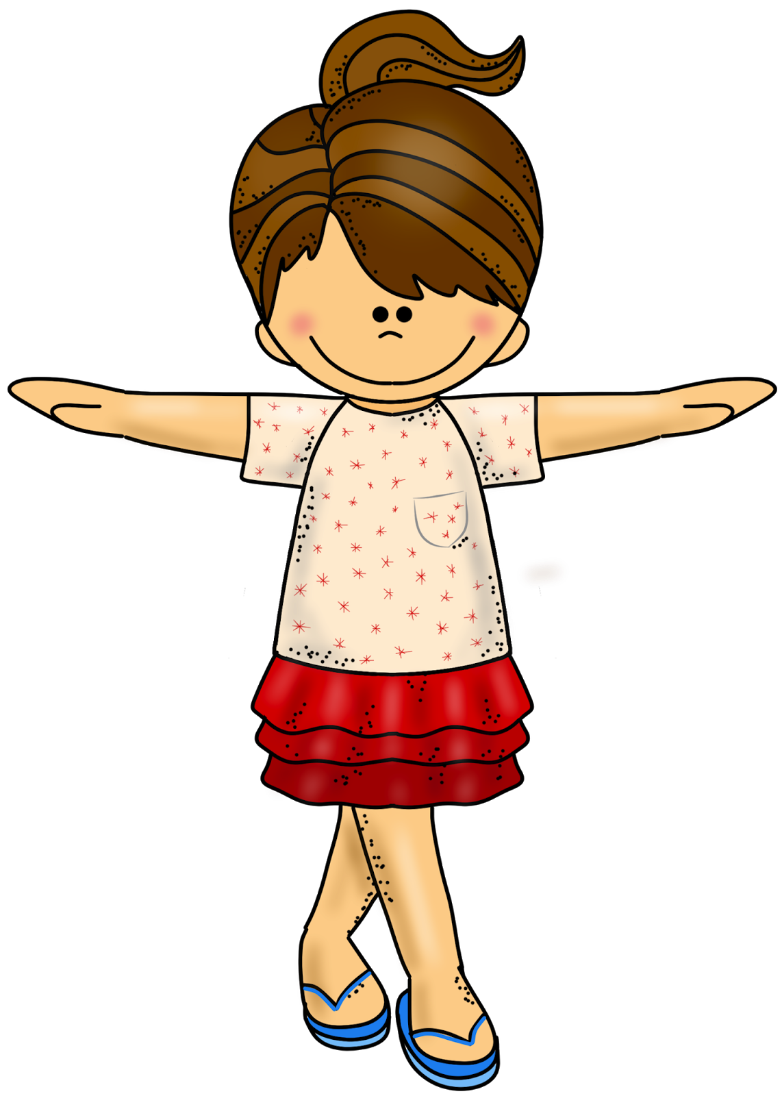 She Is Awesome Clipart