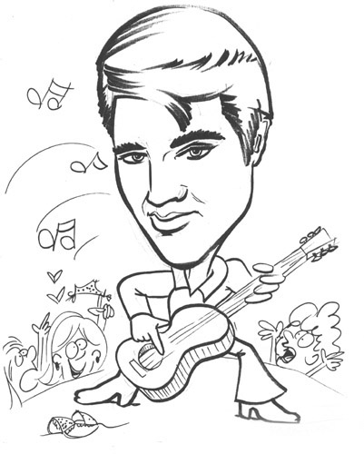 Elvis cliparts