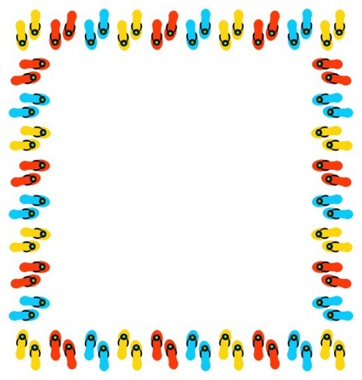 free and clipart and shoe borders