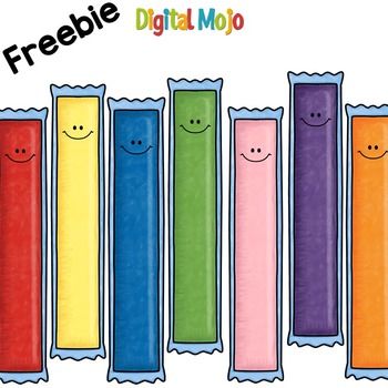 Popsicles Cliparts