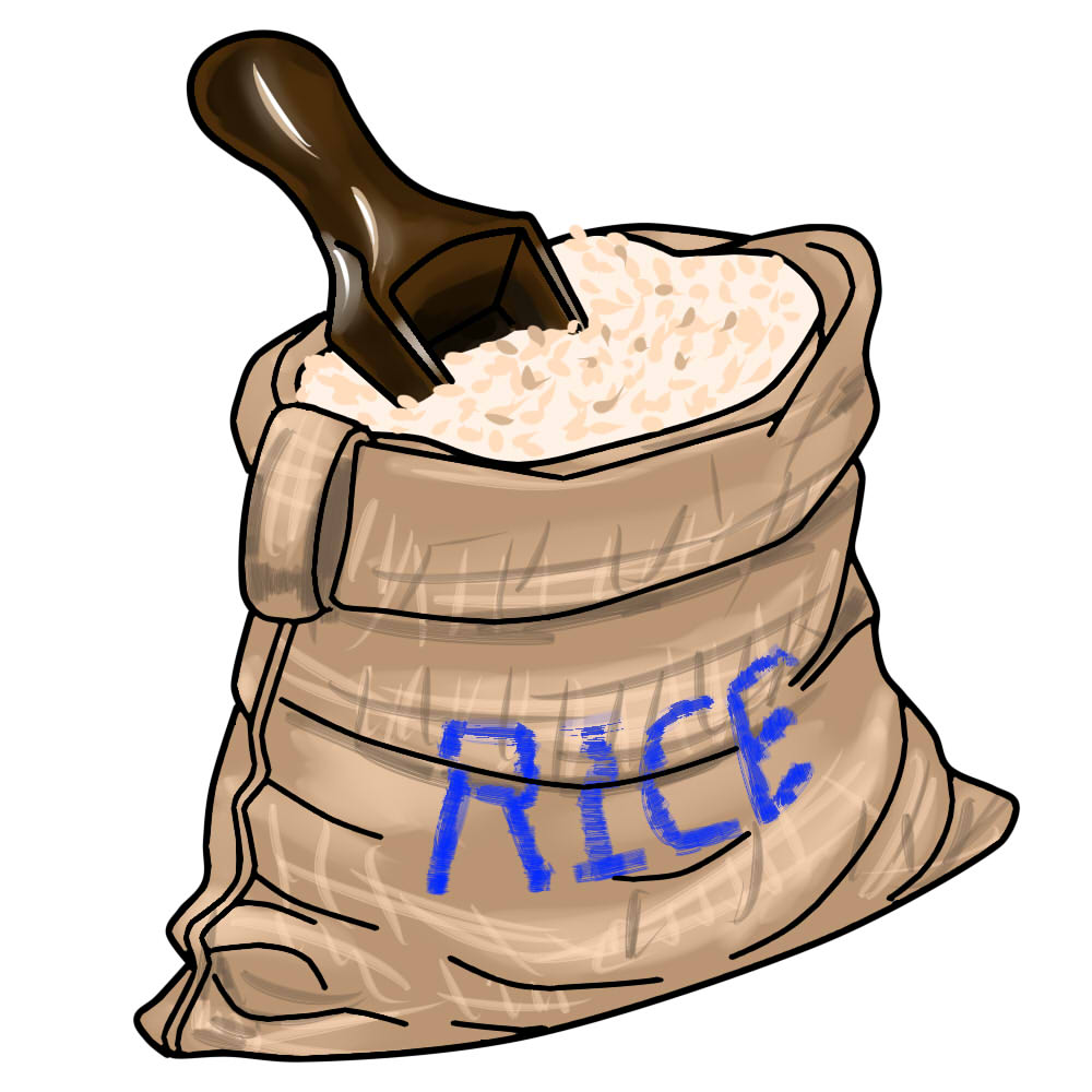 Clip Art Box Of Rice Clipart 