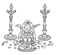indian wedding clipart