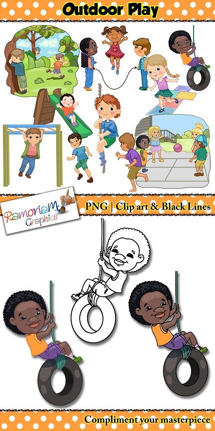 Playtime Boy Cliparts