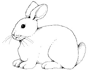 Rabbit Thanksgiving Cliparts