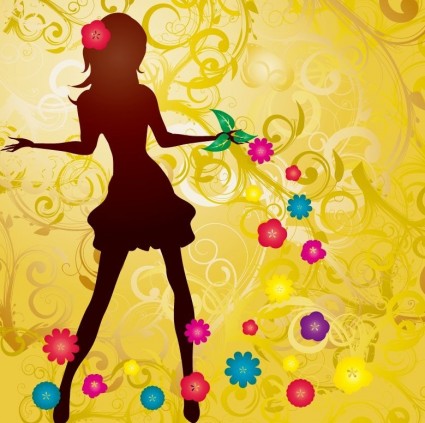 Free clip art fashion model silhouette Free vector for free