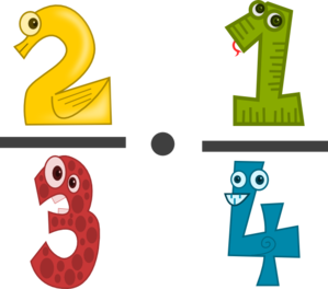 Fractions Clip Art