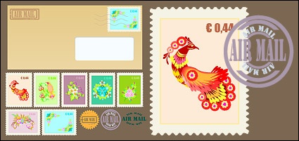 Stamped Envelope Cliparts
