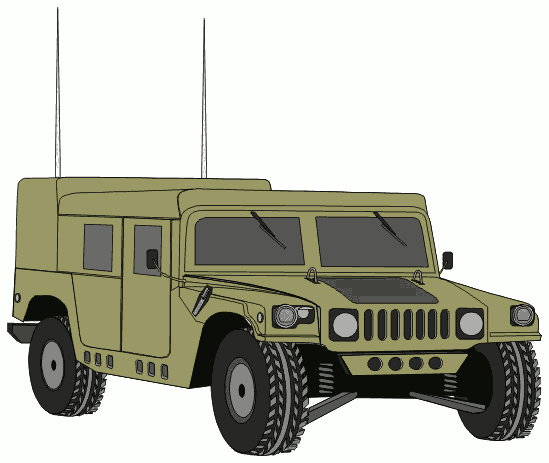 Fancy Jeep Cliparts