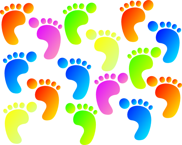 Exercise Footprints Cliparts