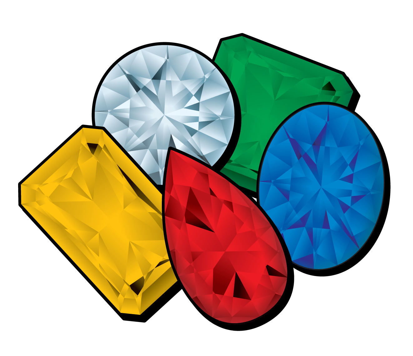 Pink Jewel Cliparts
