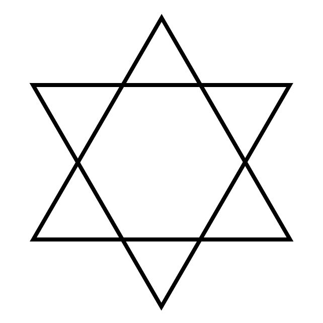 Jewish Star Clip Art