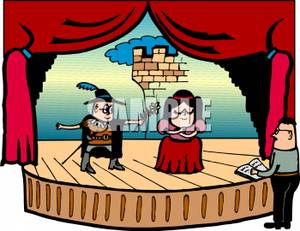 Stage Play Clipart