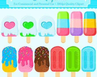 Popsicles Cliparts