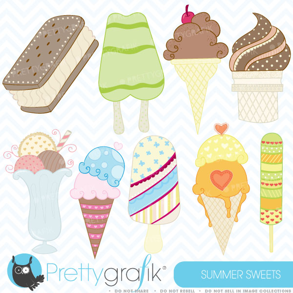 Popsicles Cliparts