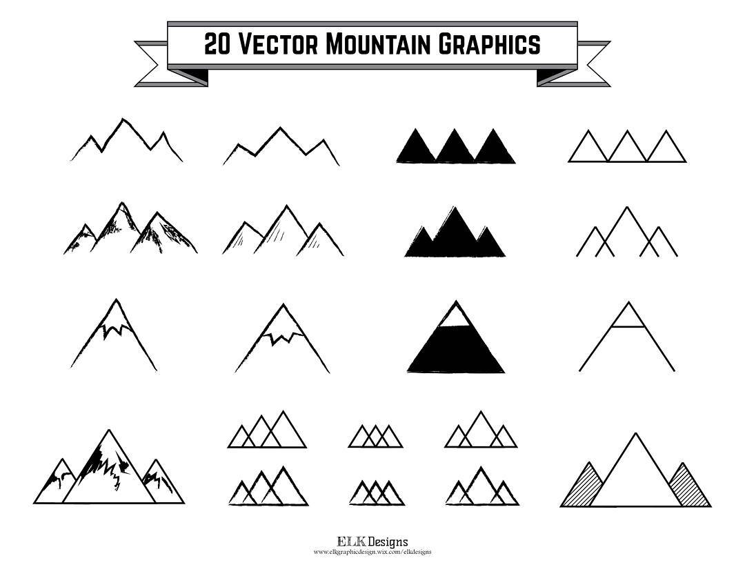 Simple Mountain Sketch Images  Browse 5911 Stock Photos Vectors and  Video  Adobe Stock