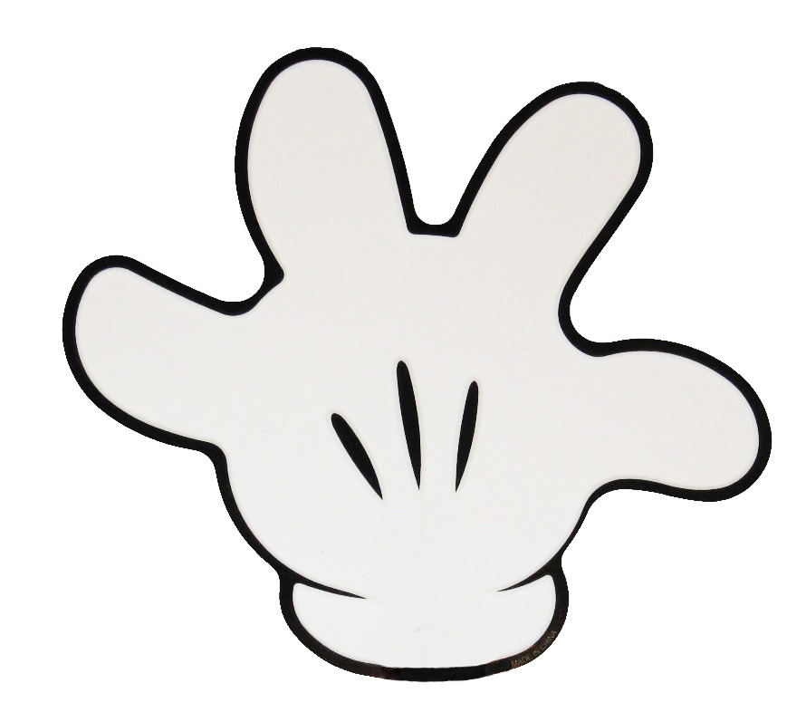 Disney Mickey Mouse Hand Clipart