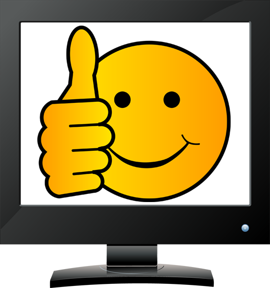 Reading Smile Cliparts