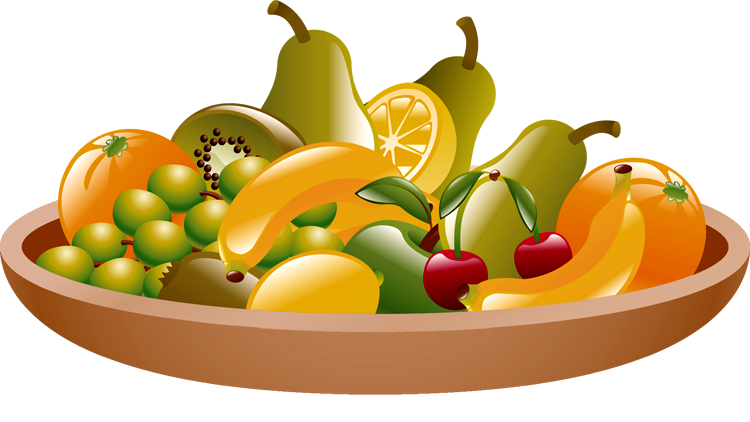 Fruit Bowl Clipart