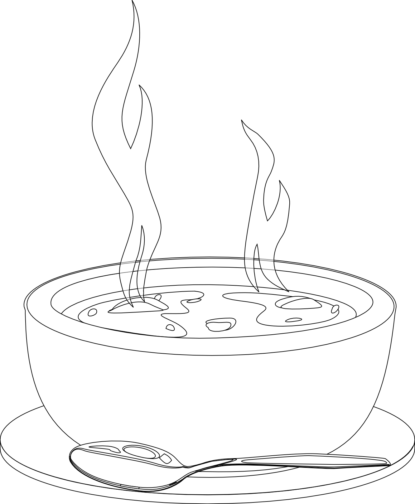Soup - Clip Art Library