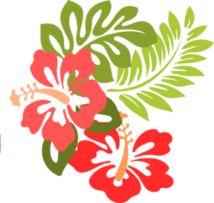 Hawaiian Invitations Cliparts
