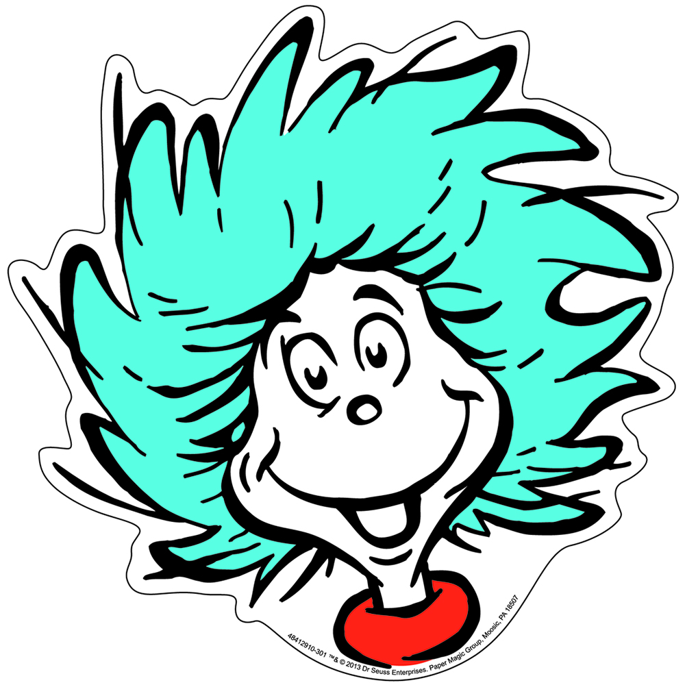 Image For >, Thing 1 And Thing 2 Printable Clip Art 