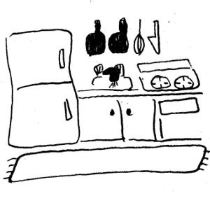 Kitchen Church Cliparts