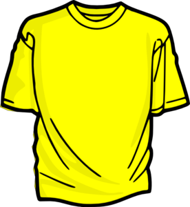 Yellow Shirt Cliparts