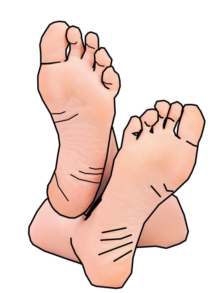 image feet
