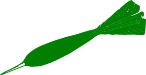 Green Dart Clip Art at Clker