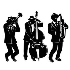 Jazz Silhouettes Clip Art