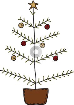 Modern Snowflake Cliparts