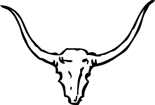 cartoon bull horns - Clip Art Library