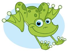 Frog reading