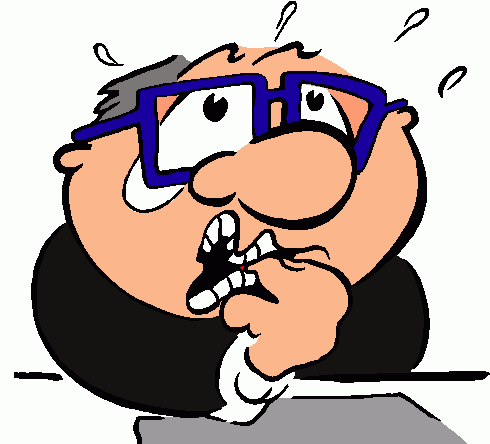 Worrying Cliparts