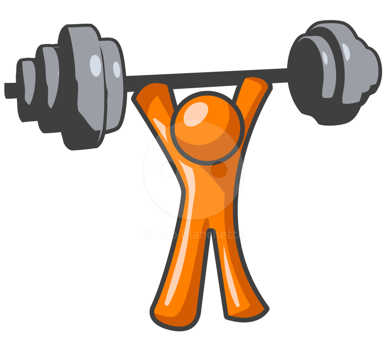 Workout cliparts