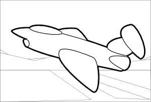 Jet Cliparts Black