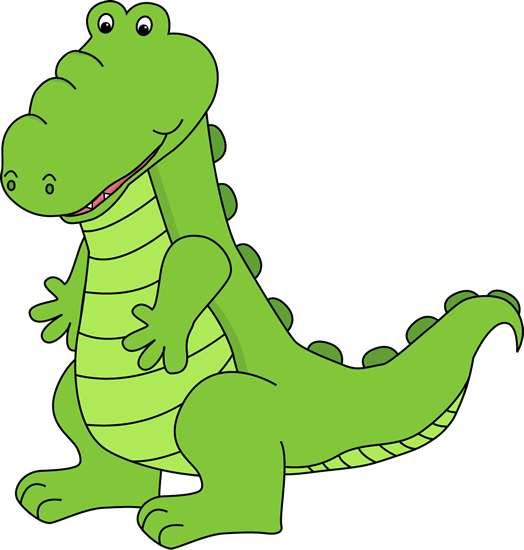 Baby Alligator Cliparts