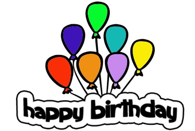 Golden Birthday Cliparts