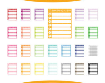 planner clipart – Etsy