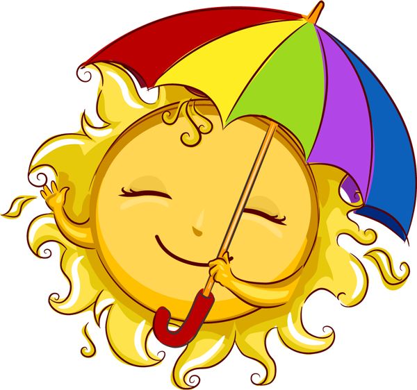 Summertime Background Cliparts