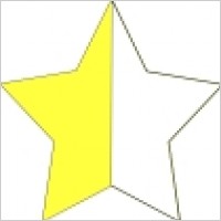 5 Star Rating System Vector clip art