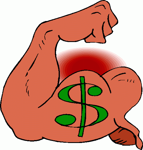 Flexing Muscle Clipart