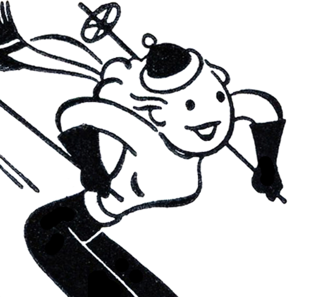 Ski Cliparts Black