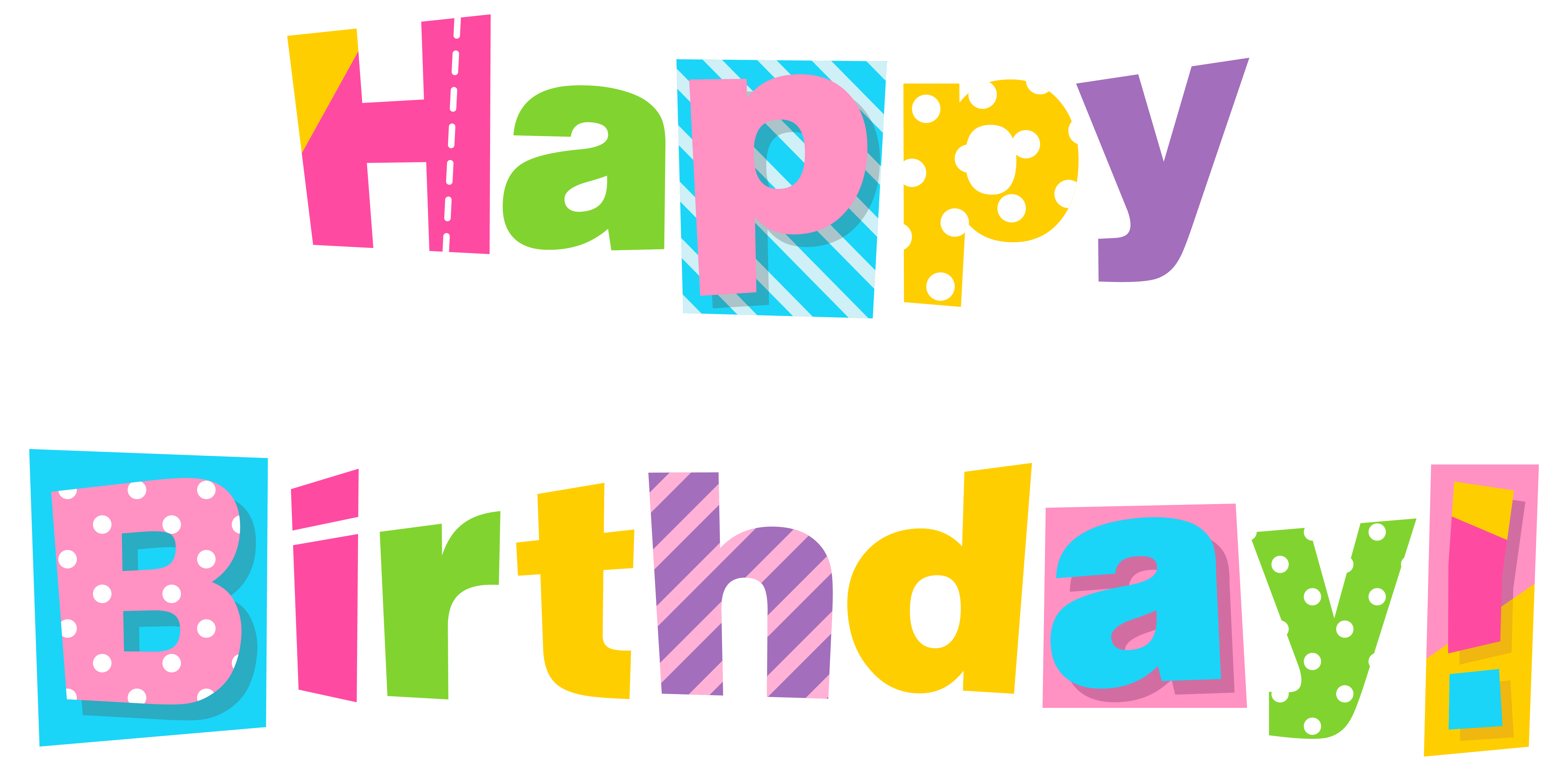 17 Birthday Cliparts