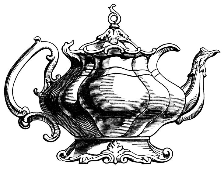 Pouring Teapot Cliparts