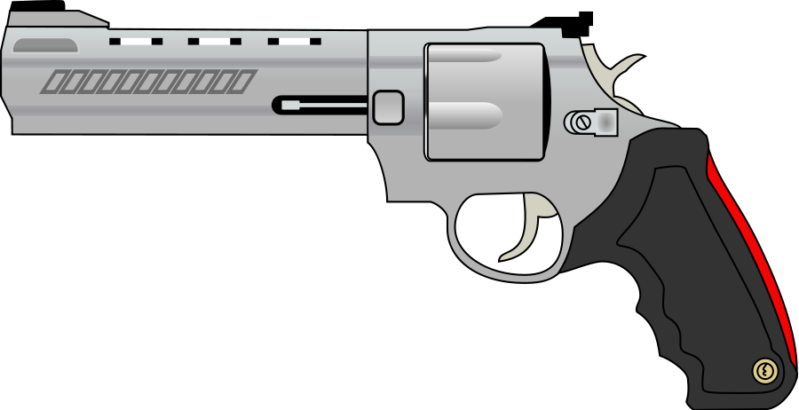 Raging bull gun SVG Vector file, vector clip art svg file 